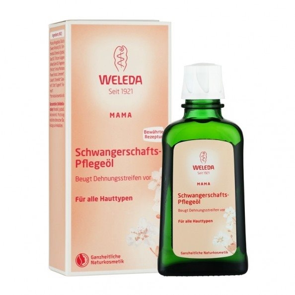 WELEDA Mama - Dầu trị rạn da cho mẹ bầu, 100ml - Weleda Mama Schwangerschafts pflegeoil