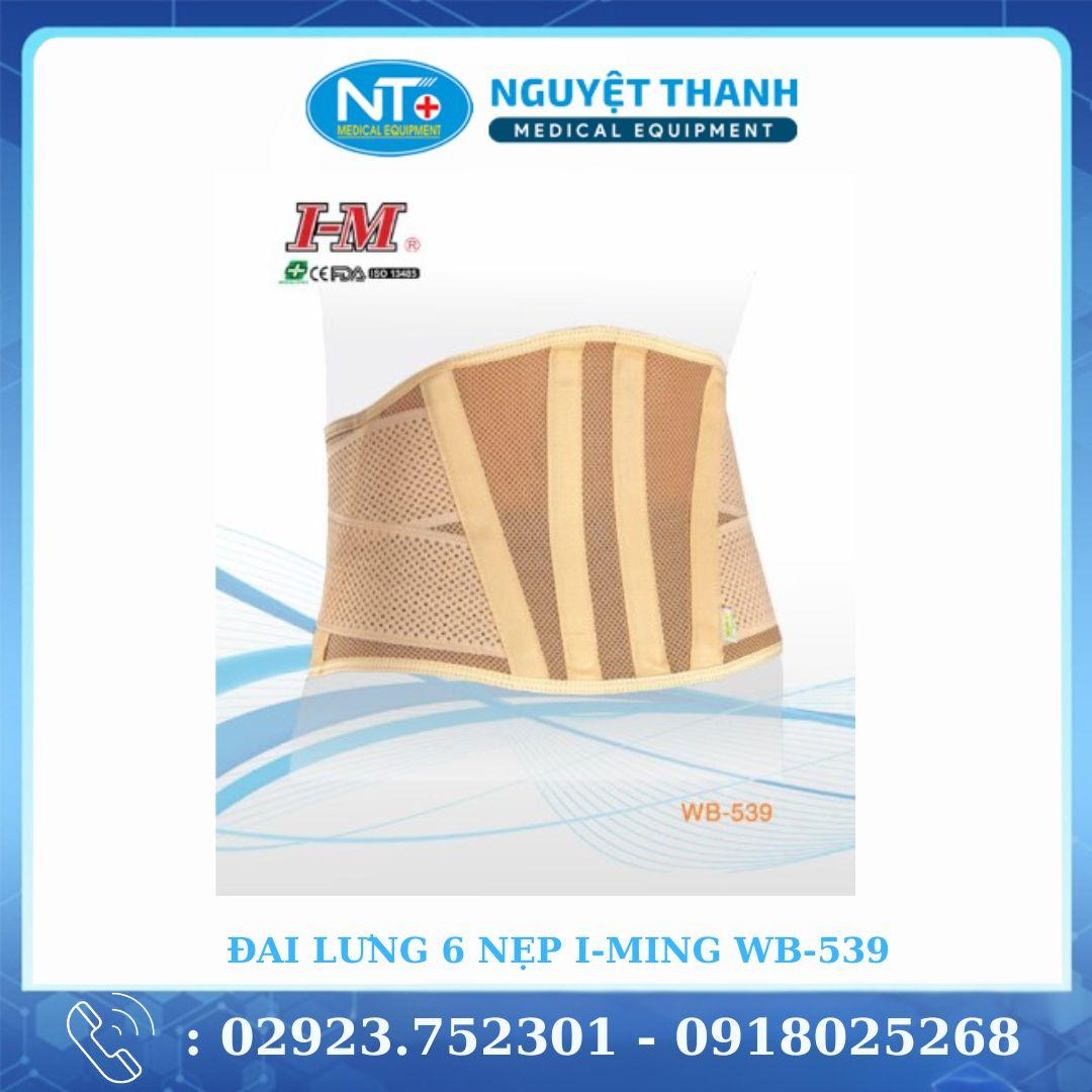Đai Lưng 6 Nẹp I-Ming WB-539