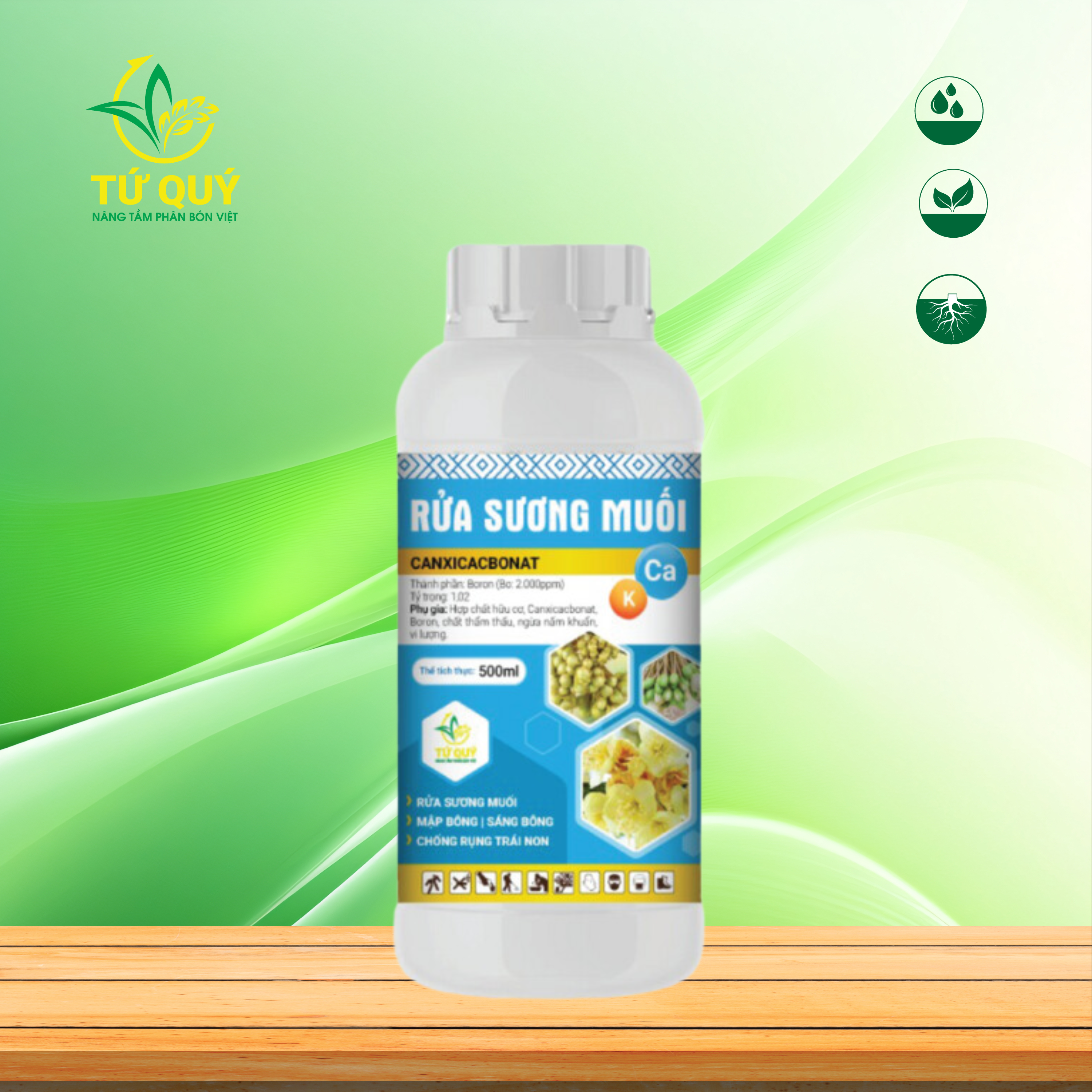 Rửa Sương Muối Chai 500ml