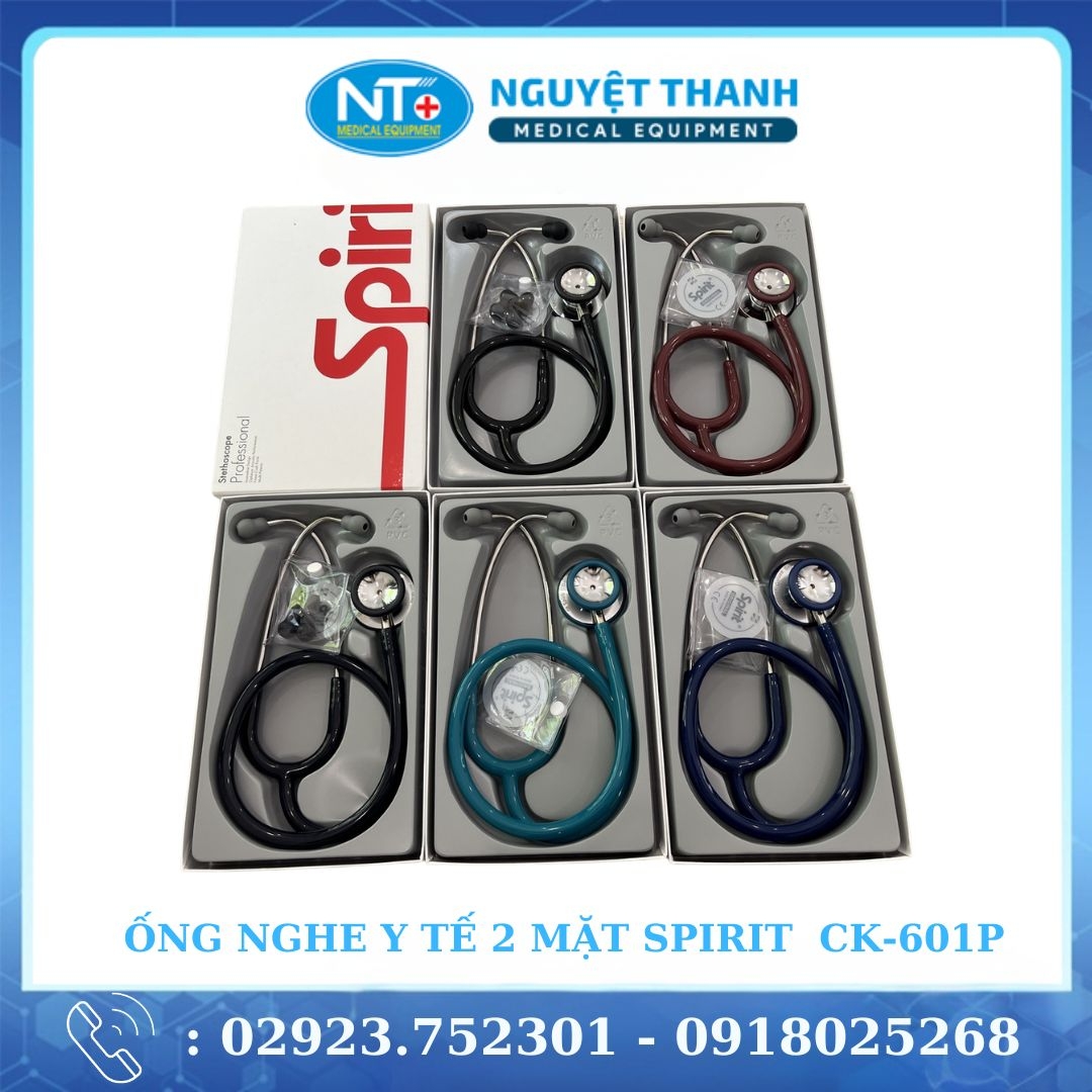 ỐNG NGHE Y TẾ 2 MẶT SPIRIT CK-601P