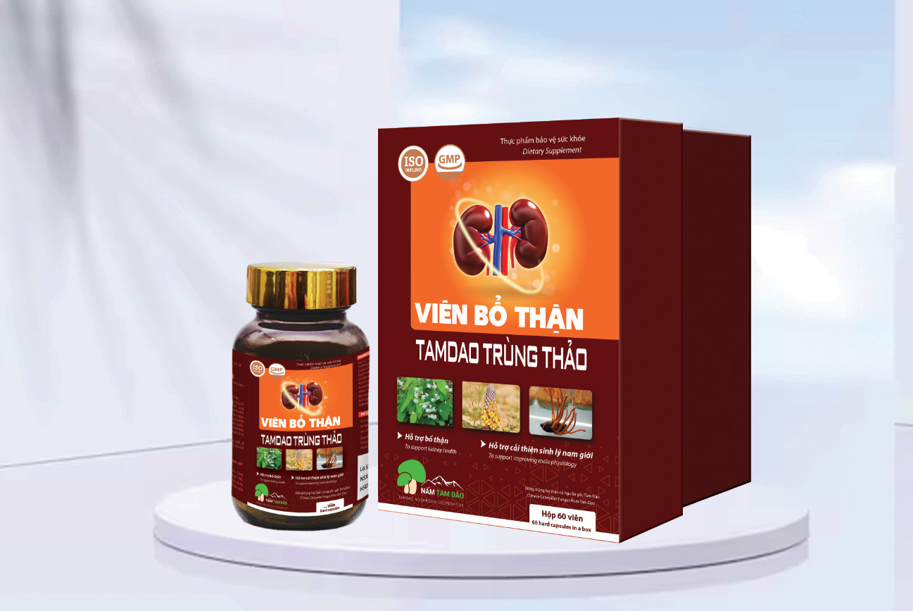 Viên bổ thận TamDao trùng thảo cho phái mạnh