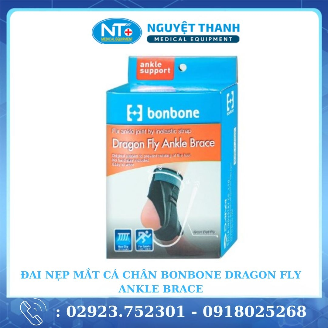 Đai Nẹp Mắt Cá Chân Bonbone Dragon Fly Anke Brace