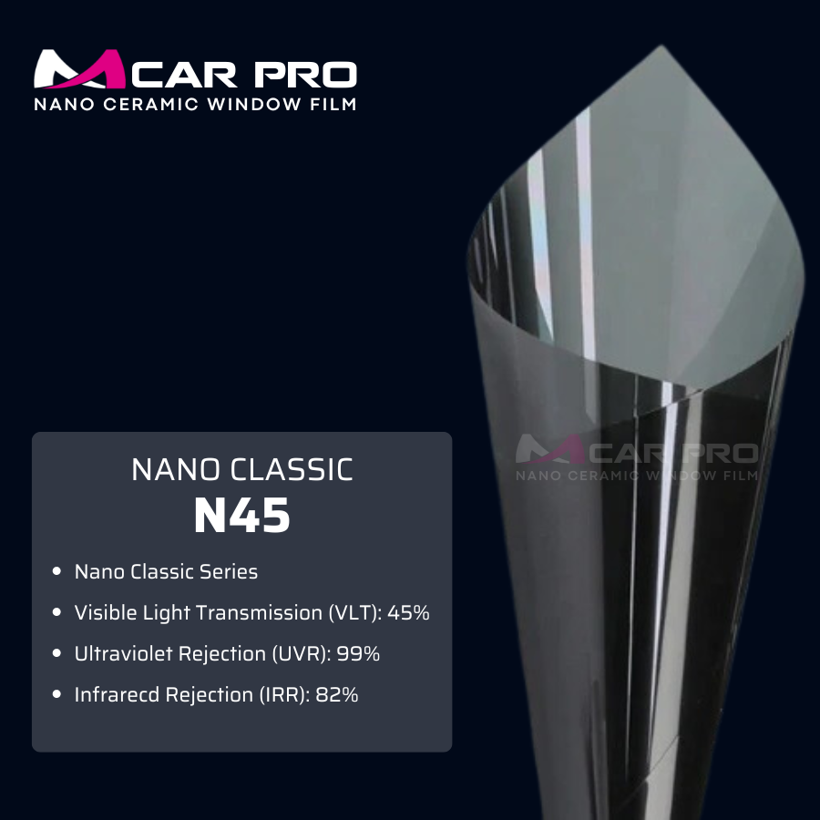 NANO CLASS N45 - MCAR PRO WINDOW FILM