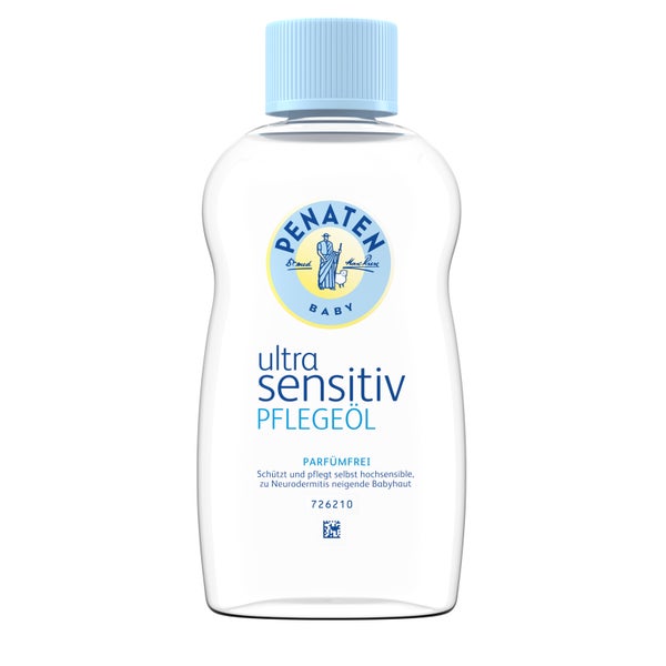 PENATEN - Dầu chăm sóc da siêu nhạy cảm của bé , 200 ml - Babyöl Ultra Sensitiv Pflegeöl