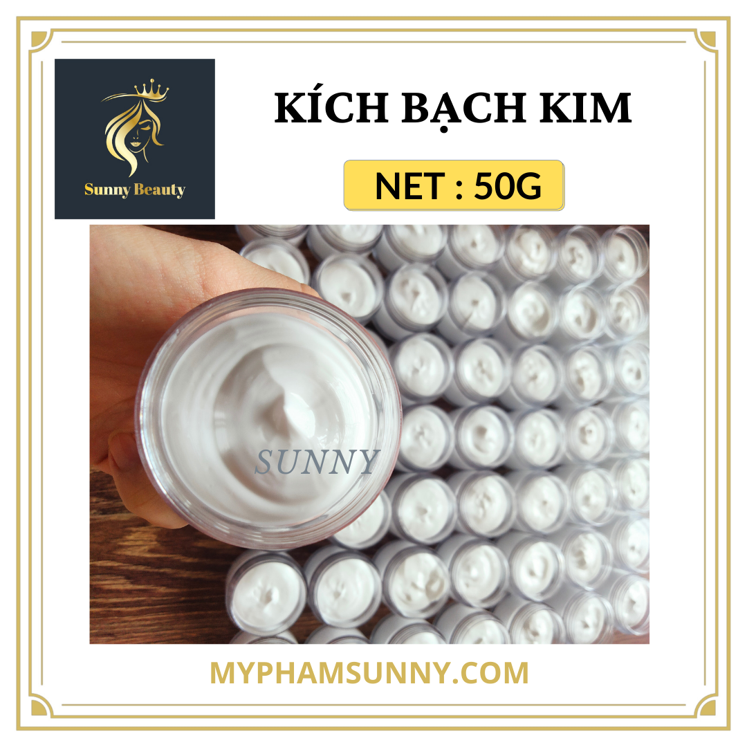 1 kg Kem Kích Bạch Kim Dưỡng Trắng Da