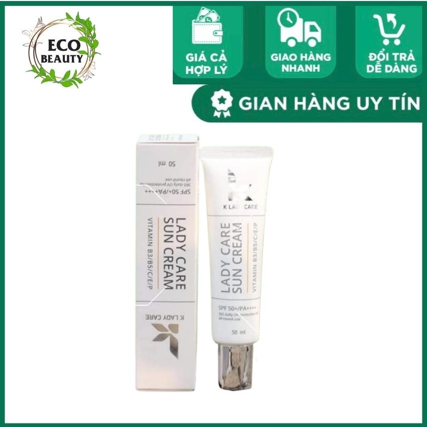 [HÀN QUỐC + QUÀ] KEM CHỐNG NẮNG TÀNG HÌNH THẾ HỆ MỚI K LADY CARE SUN CREAM SPF50 50ML