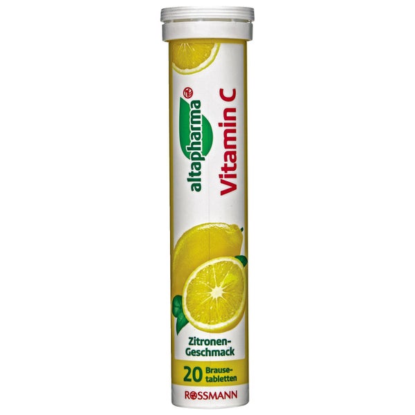 ALTAPHARMA Vitamin C - Viên sủi bổ sung vitamin C vị chanh, lọ 20 viên