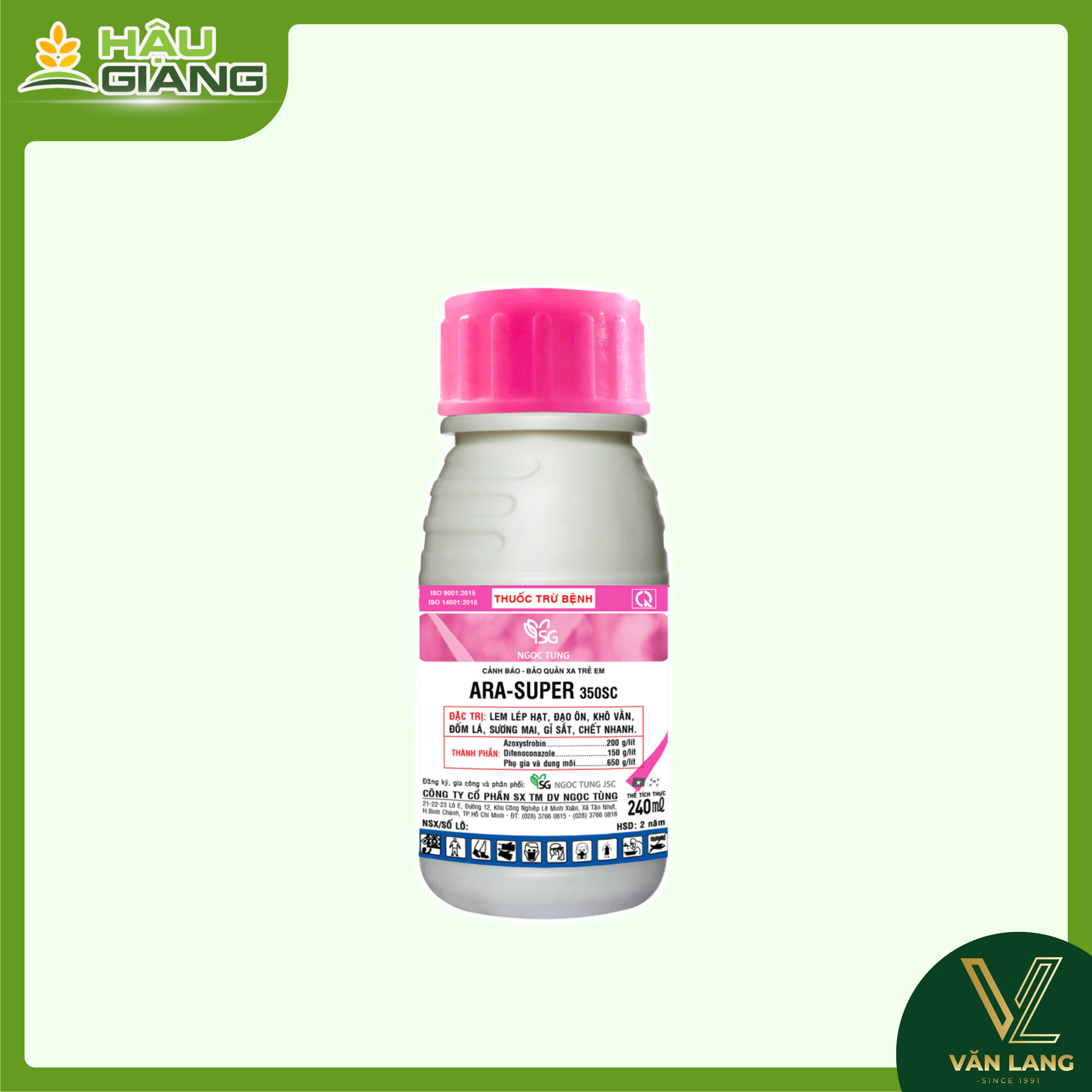 NGỌC TÙNG - Thuốc trừ bệnh ARASUPER 350SC 240ml