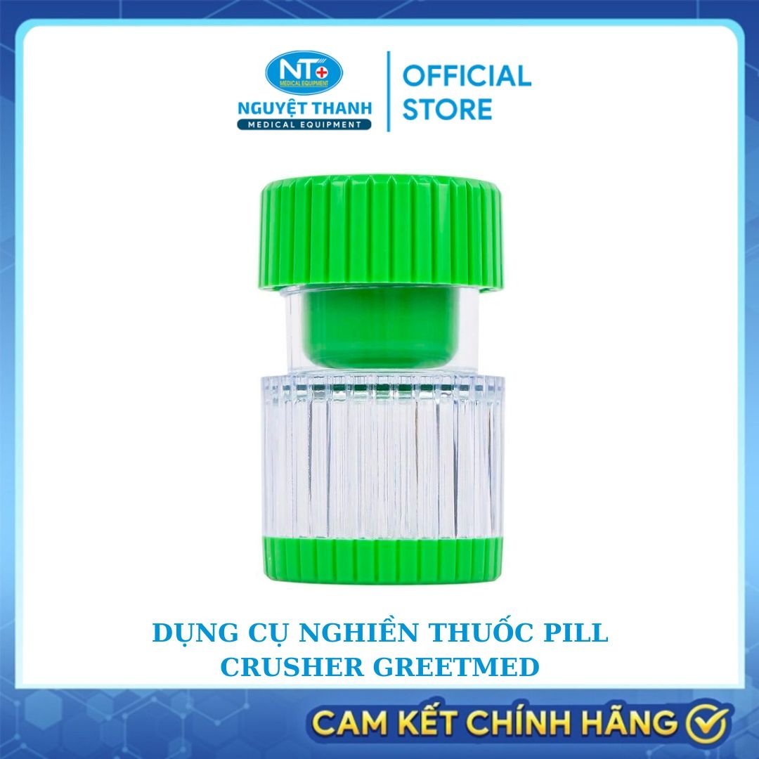 Dụng Cụ Nghiền Thuốc Pill Crusher Greetmed - Giúp Nghiền Thuốc Dễ Dàng Và Nhanh Chóng.