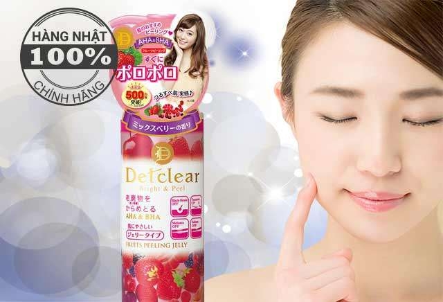 Gel tẩy da chết Detclear - Hồng