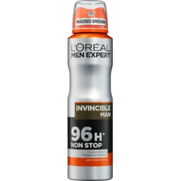 L'ORÉAL Men Expert - Xịt khử mùi cơ thể cho Nam giới 96h, lọ 150 ml