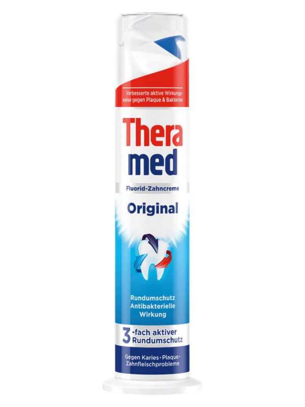 Theramed Original - Kem đánh răng ống làm sạch và bảo vệ, 100 ml