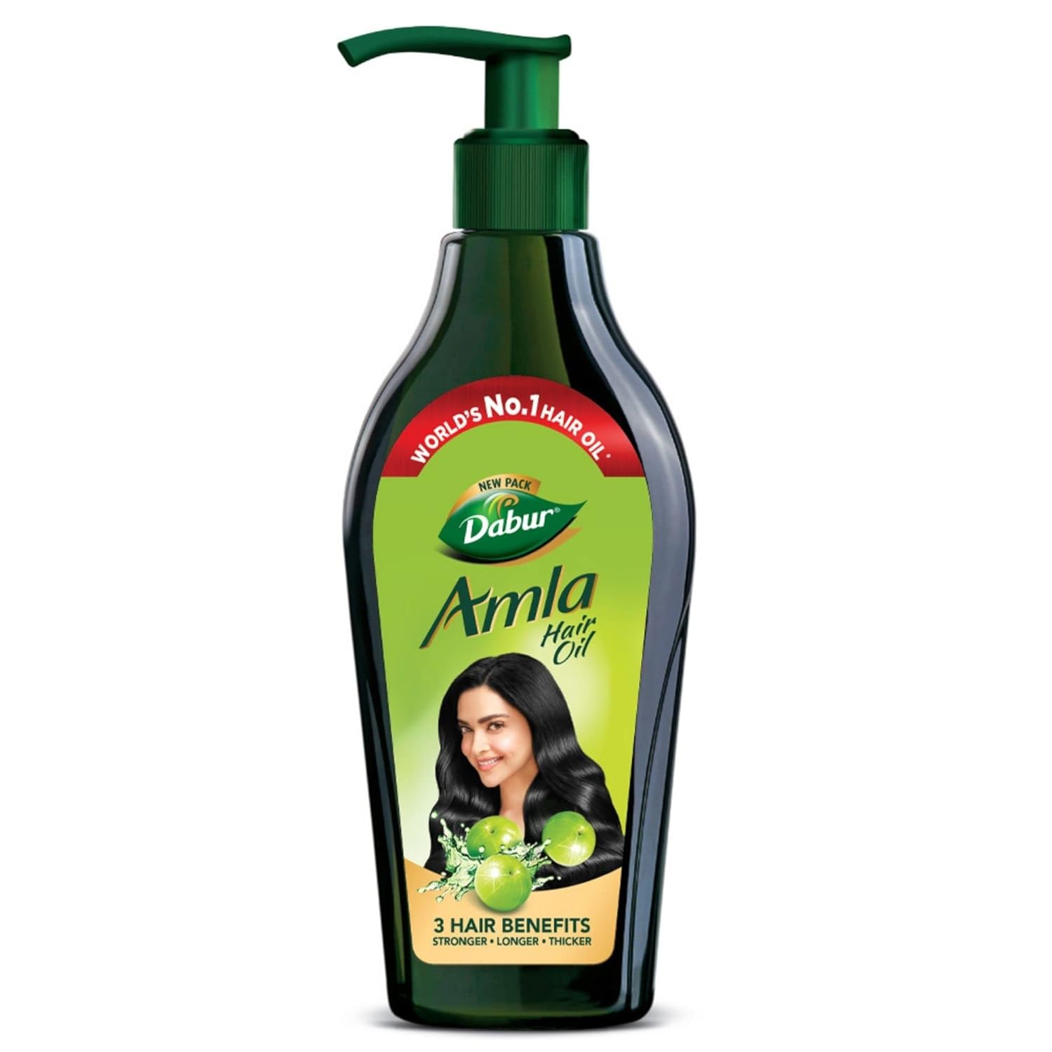 Dầu dưỡng tóc Dabur Amla 550ml - Tóc chắc khỏe, dài và dày - Nuôi dưỡng da đầu - Kiểm soát rụng tóc