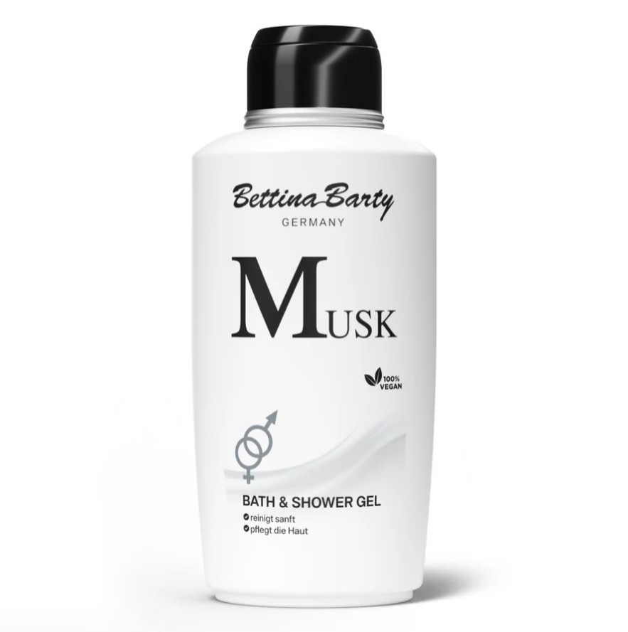 BETTINA BARTY Musk - Sữa tắm hương nước hoa, lọ 500ml