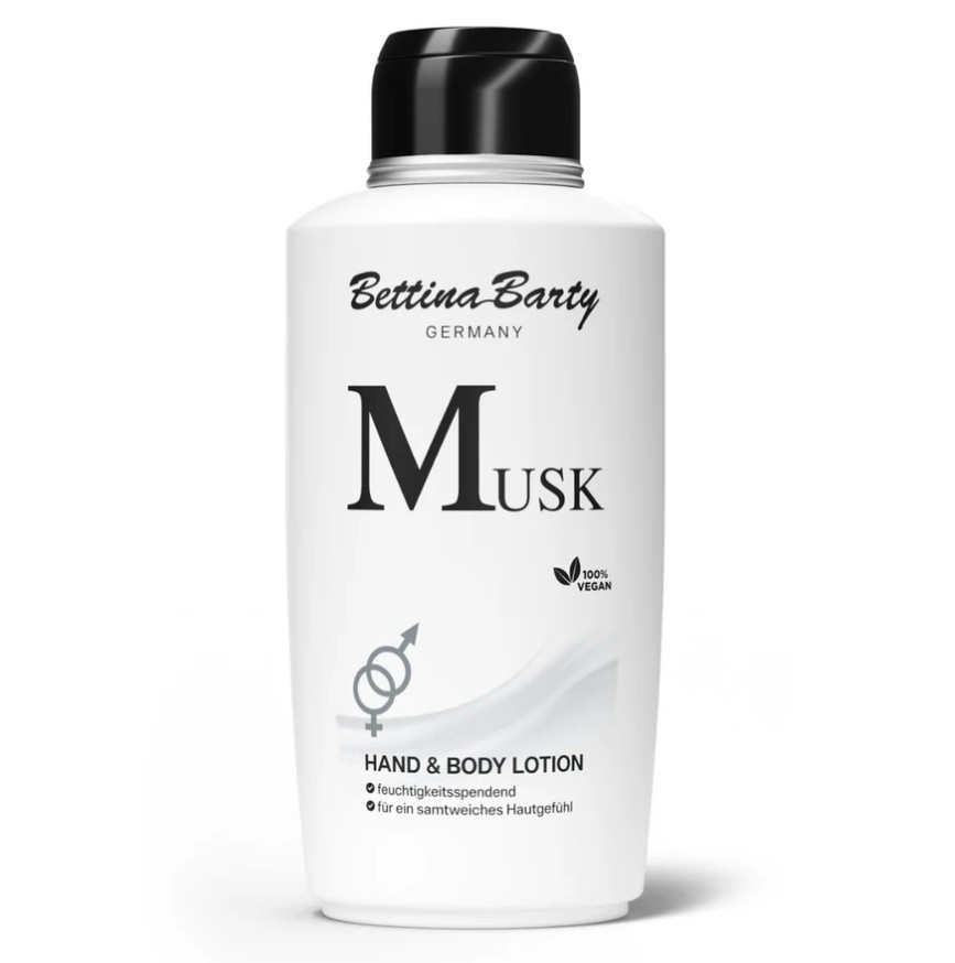 Sữa dưỡng thể nước hoa Musk - Bettina Barty Hand and Body Lotion, chai 500ml
