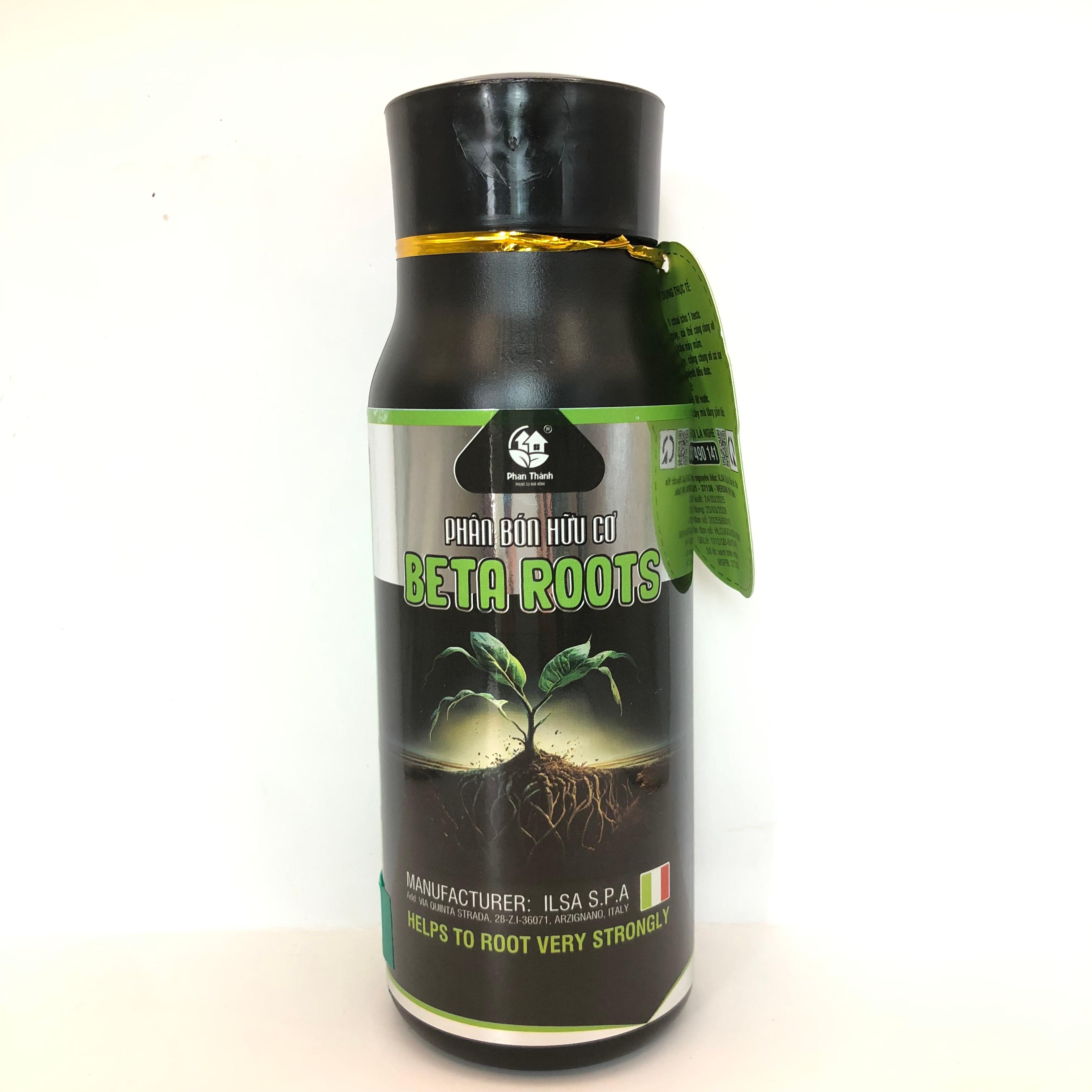 Phân bón Beta Roots 500ml, kích rễ cực mạnh, hạ phèn, giải độc, nhập khẩu Châu Âu (Italia)