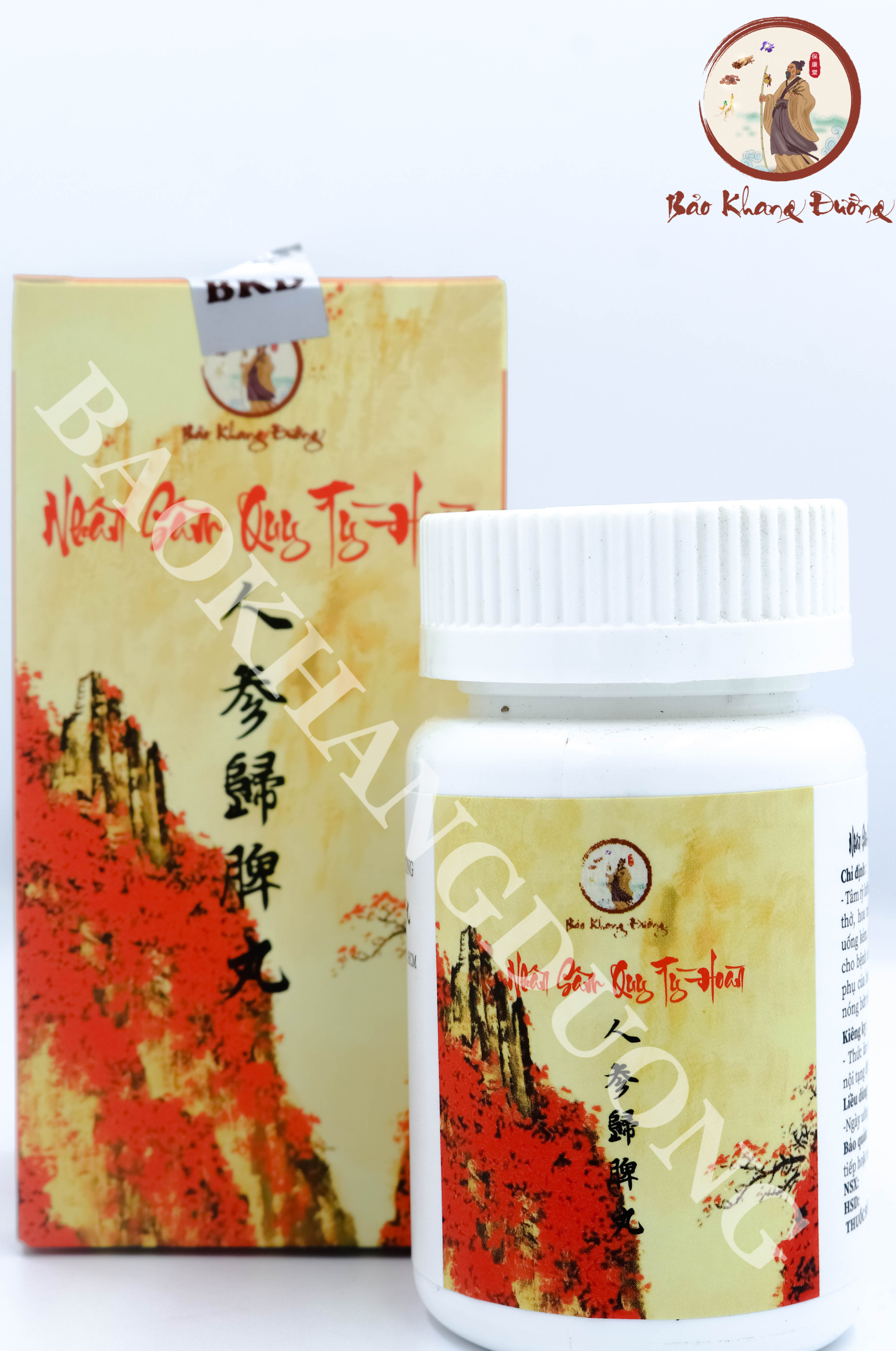 TP - NHÂN SÂM QUY TỲ ĐAN (人参归脾丹) – rén shēn guī pí dān