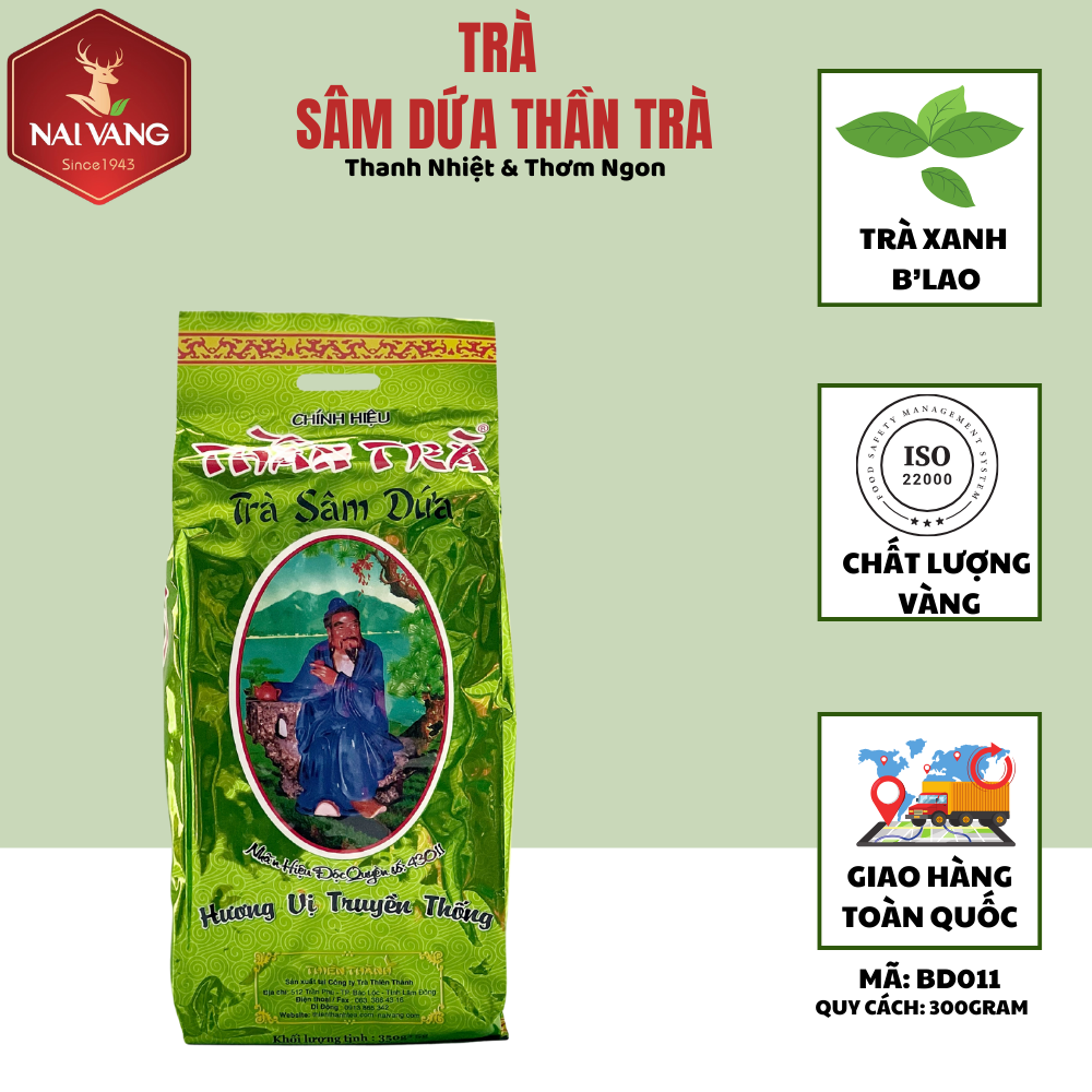  TRÀ SÂM DỨA THẦN TRÀ -  BD011  BD012