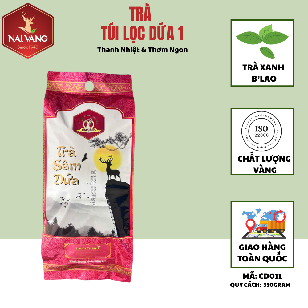  TRÀ TÚI LỌC DỨA 1 -  CD011