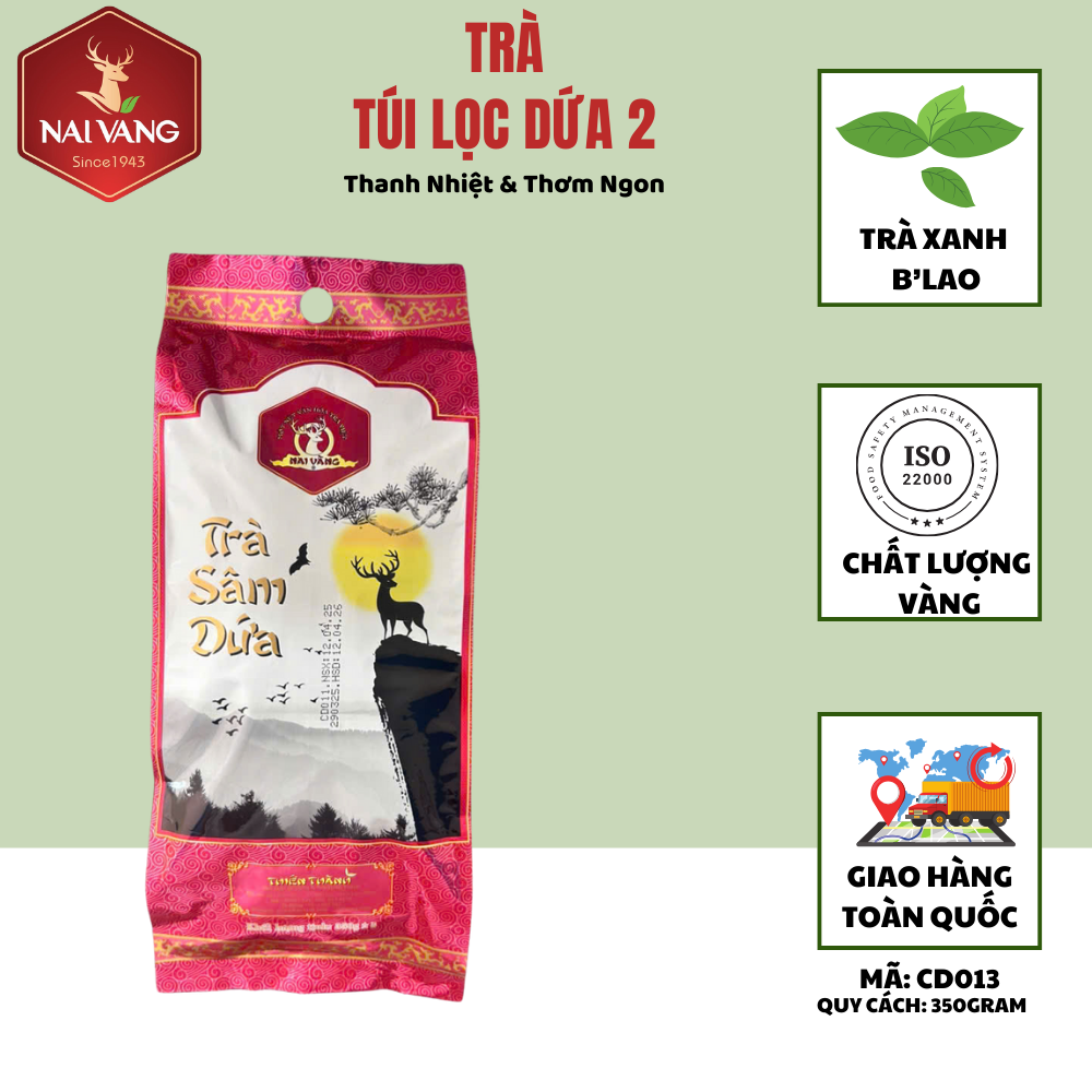  TRÀ TÚI LỌC DỨA 2 -  CD013