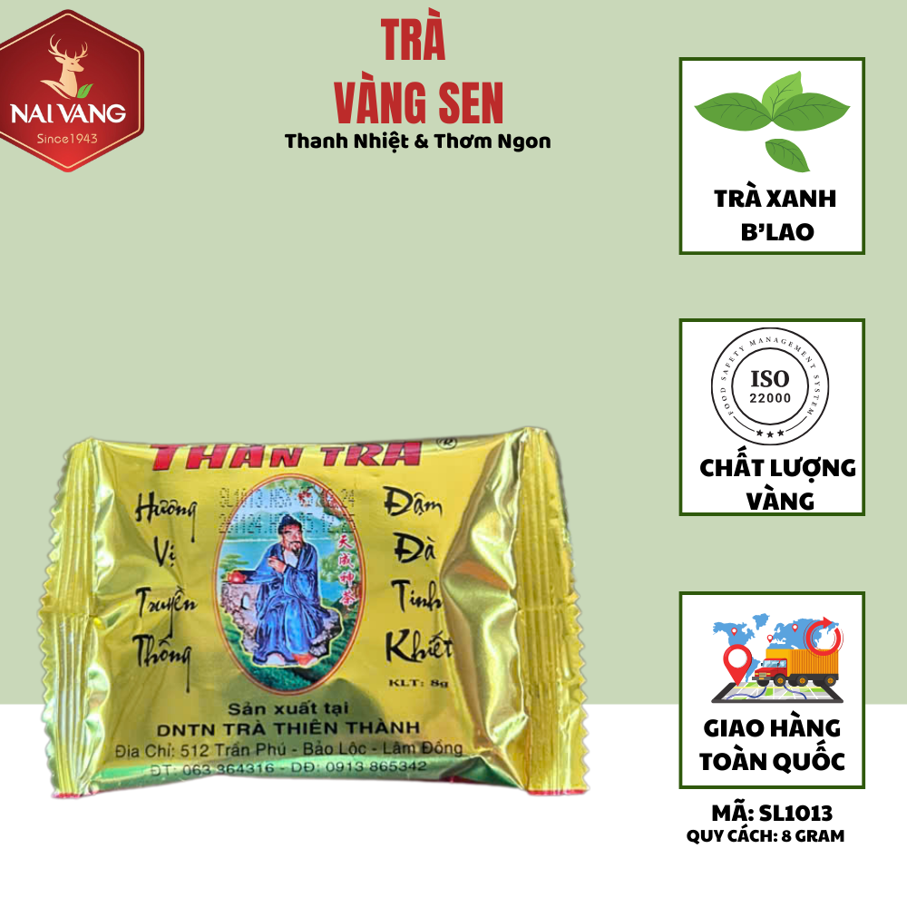  TRÀ VÀNG SEN -  SL1013
