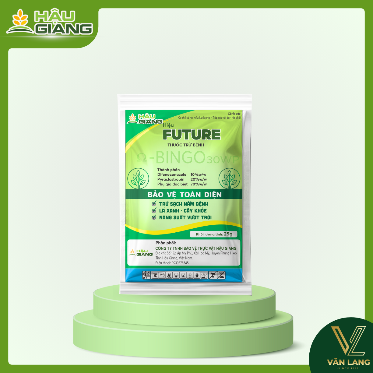HẬU GIANG - Thuốc trừ bệnh FUTURE 30WP 25GR