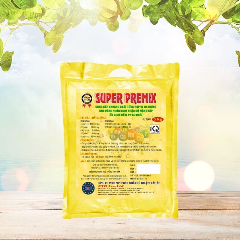 SUPER PREMIX - Cung Cấp Khoáng Chất Tổng Hợp Vi, Đa Lượng