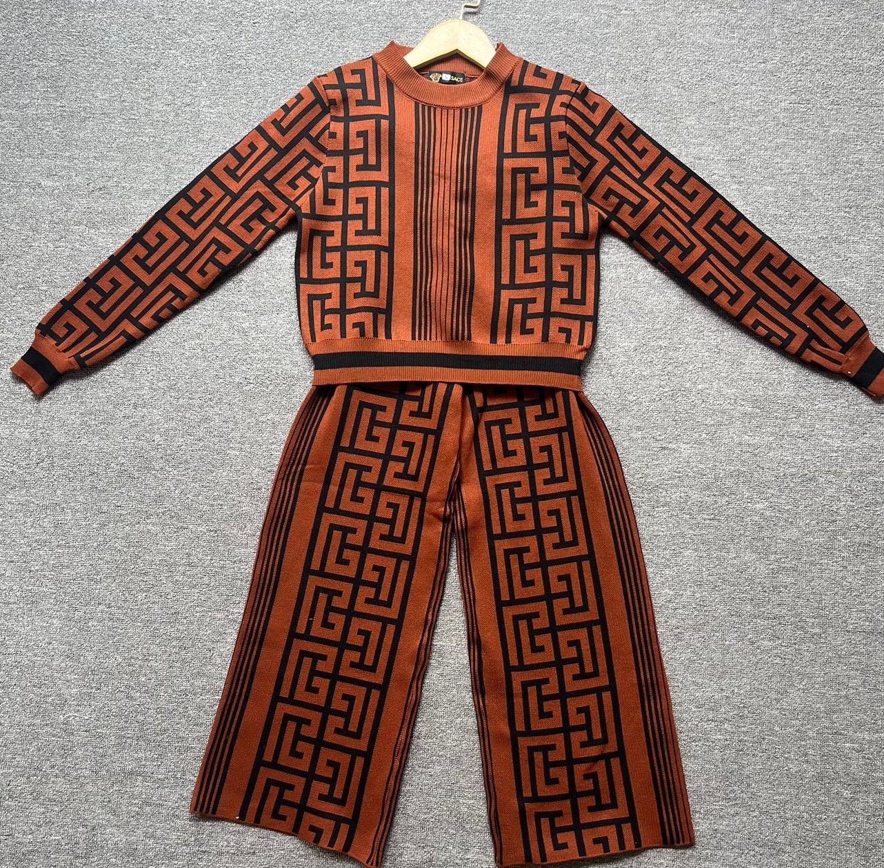 Set Len Cao Cấp, Quần Ống Rộng