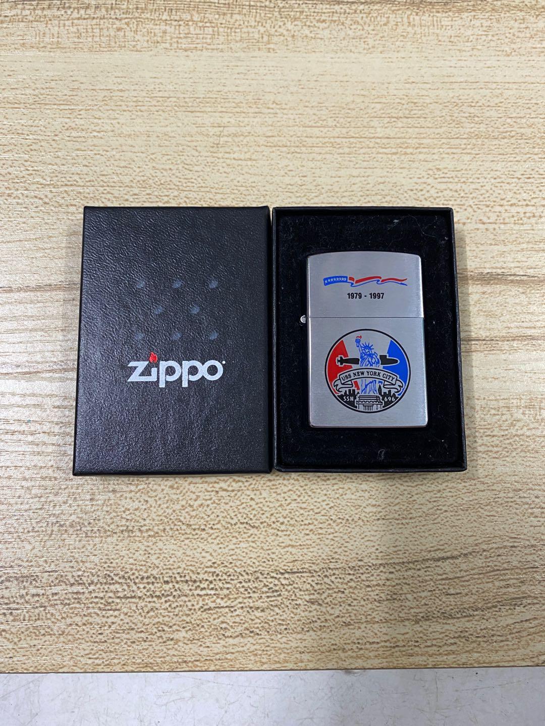 Zippo Chrome phay xước chính hãng năm 2002