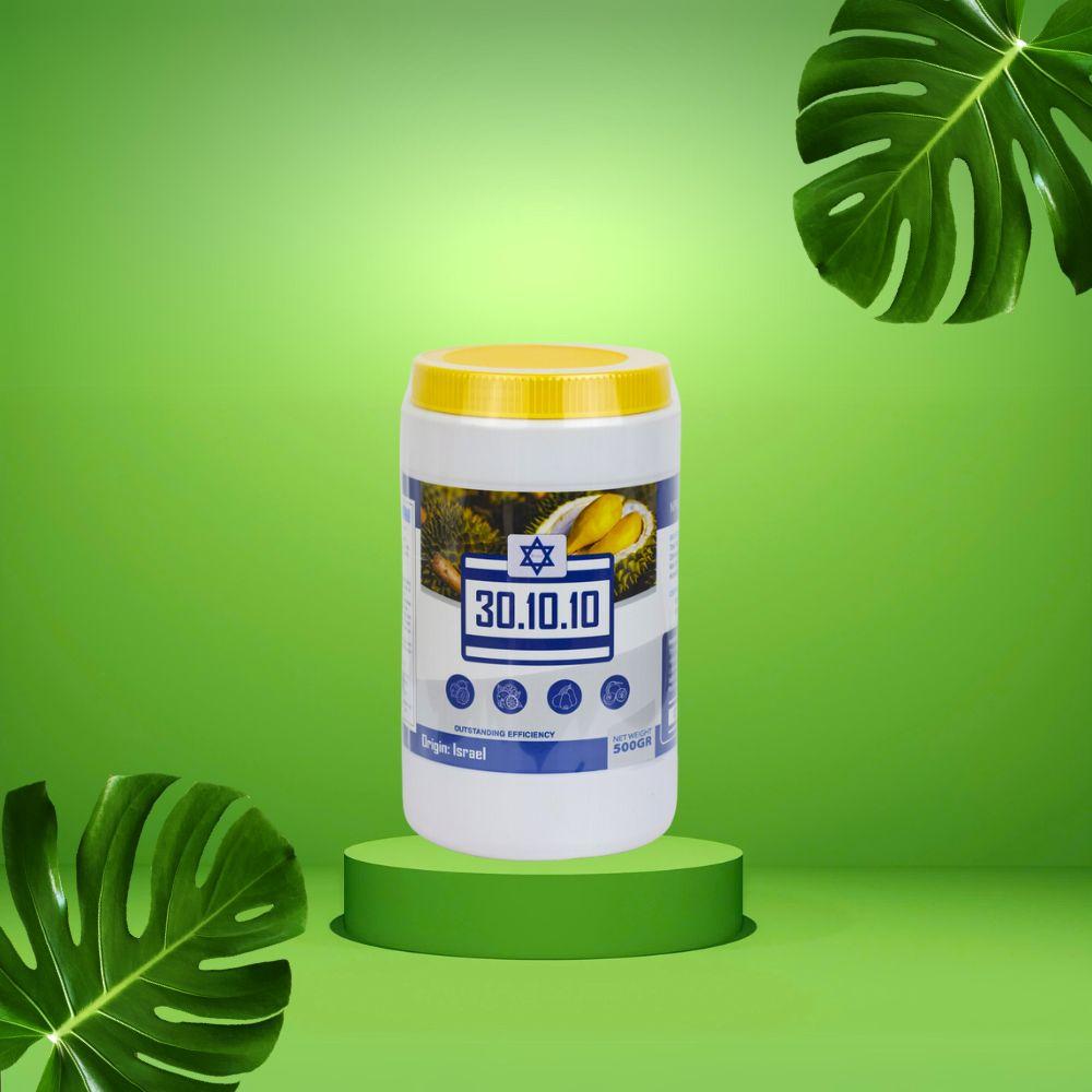 Phân bón 30- 10- 10 500gram, Kéo đọt, Bung mầm, Mập tược, nguyên liệu xuất xứ từ Isreal