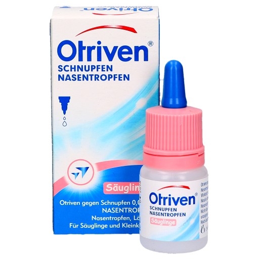 <MẪU MỚI> NHỎ MŨI OTRIVEN 0,025% DÀNH CHO BÉ SƠ SINH, 10ml
