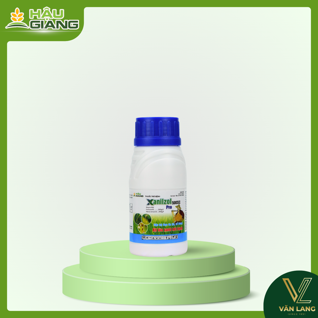 HẬU GIANG - Thuốc trừ bệnh XANILZOL PRO 500SC 240ML