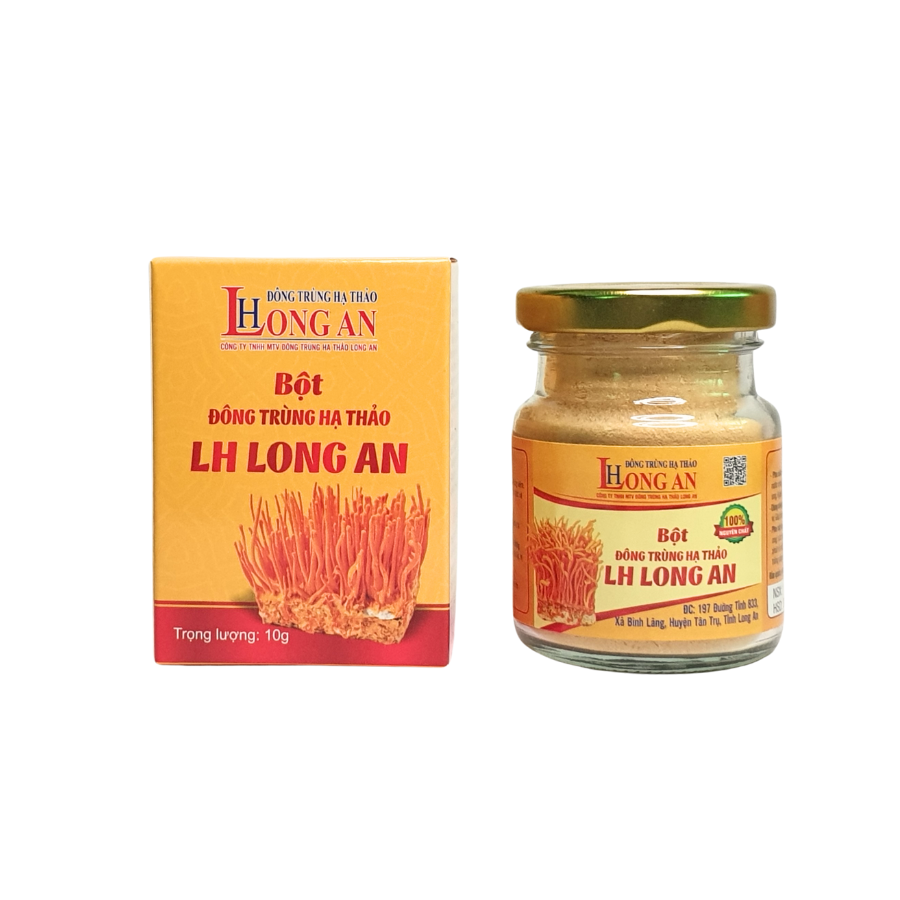 Bột Đông Trùng Hạ Thảo Sấy Thăng Hoa 10g Cao Cấp LH Long An