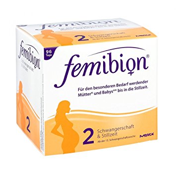 Thuốc bổ cho mẹ đang bầu và cho con bú - FEMIBION Số 2 Schwangerschaft + Stillzeit - Hộp 96 viên