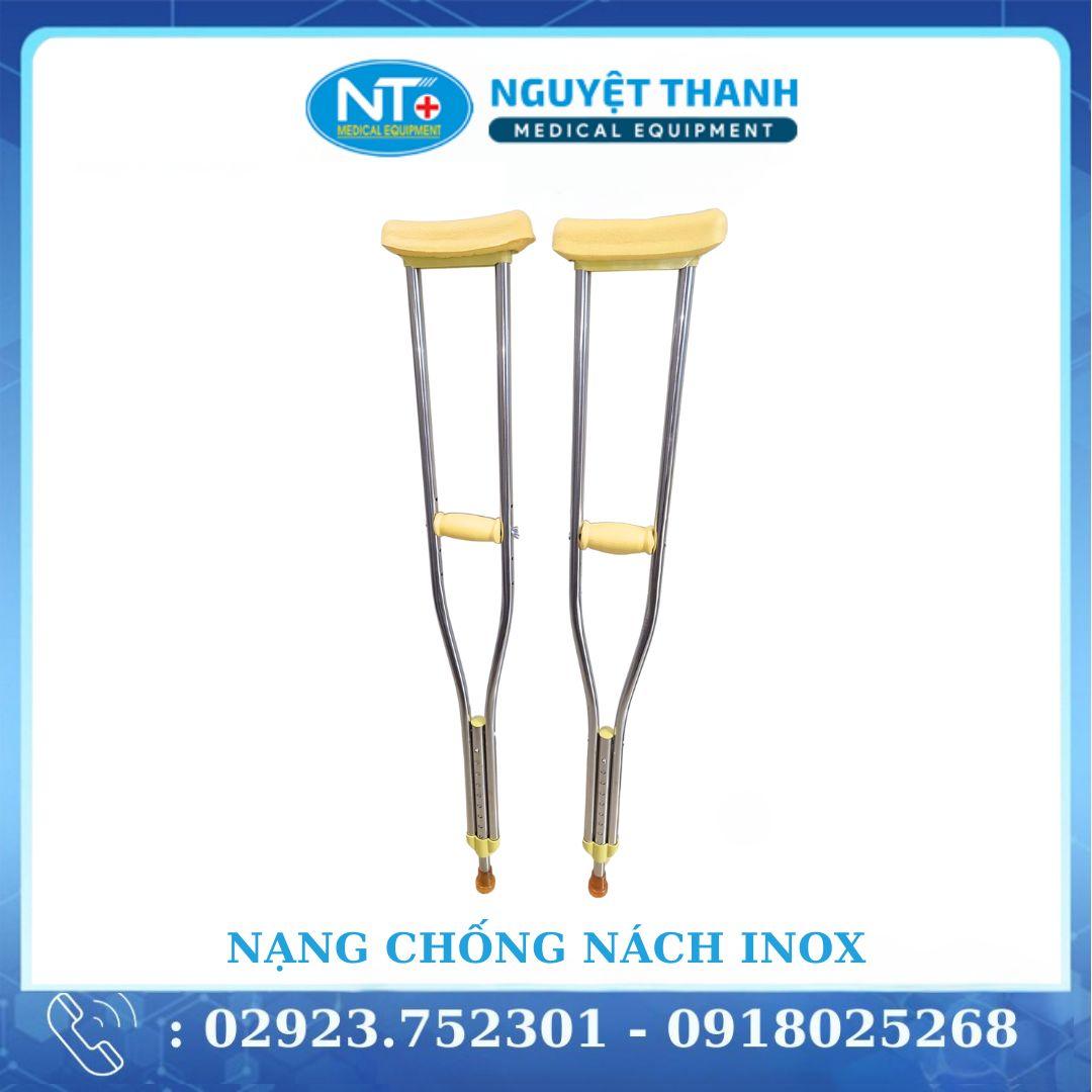 Nạng Chống Nách Inox - Đơn Vị : 1 Cây