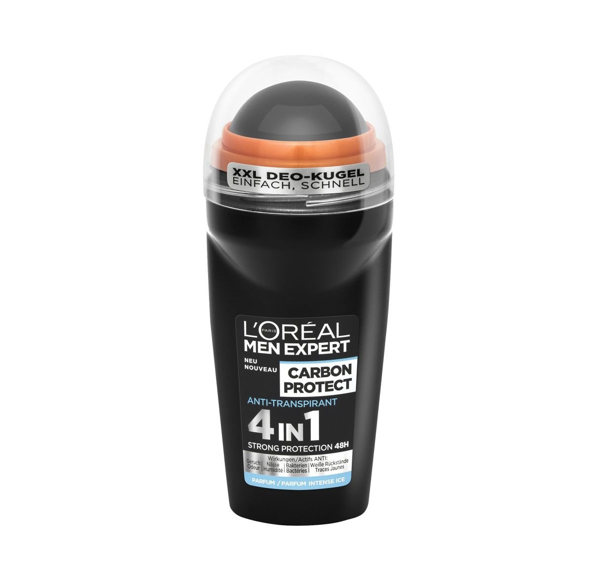 Lăn khử mùi nam 4in1 L'OREAL Carbon Protect , lọ 50ml