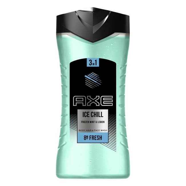 AXE ICE CHILL - Sữa tắm Bạc Hà mát lạnh sảng khoái, 250ml