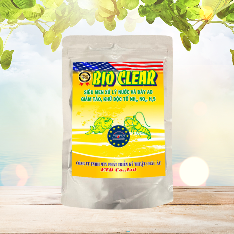 BIO CLEAR - Siêu Men Xử Lý Nước Và Đáy Ao, Giảm Tảo, Khử Độc