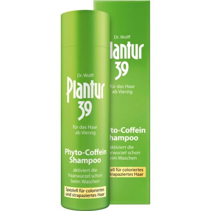 PLANTUR 39 - Dầu gội đầu cho tóc bị xỉn màu & tóc bị hư hại, 250 ml 