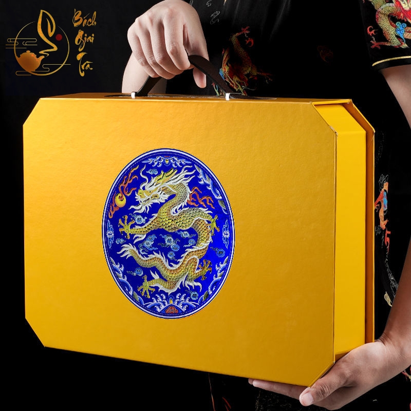Hộp Trà Thiết Quan Âm Xách Cao Cấp