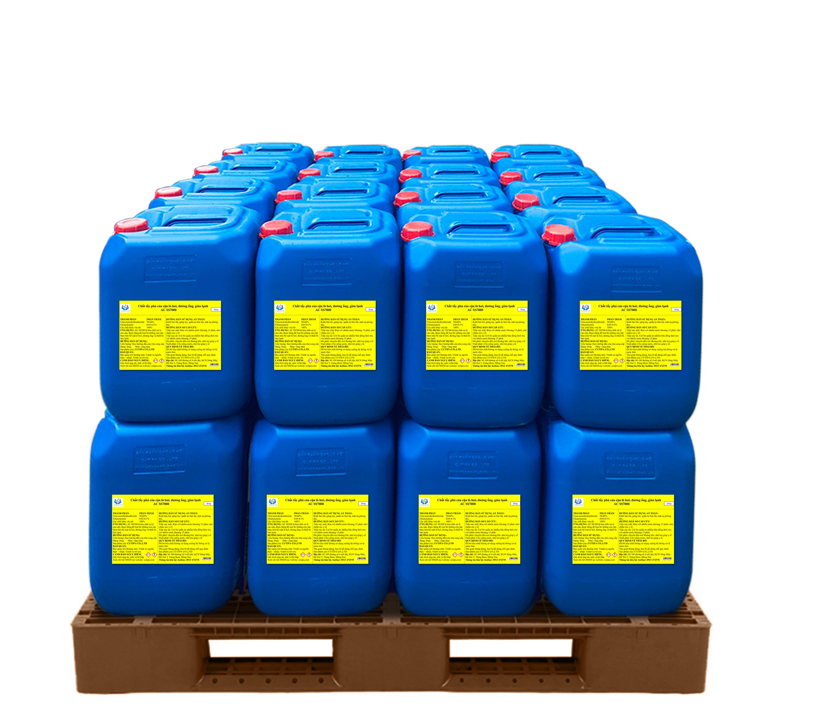 HÓA CHẤT TẨY CÁU CẶN ĐƯỜNG ỐNG CTP-ACS7000 