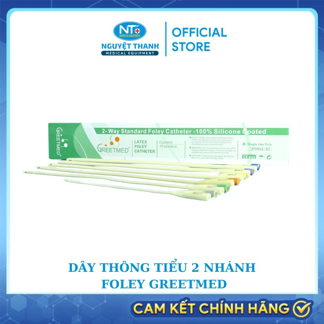 Dây thông tiểu 2 nhánh Foley Greetmed