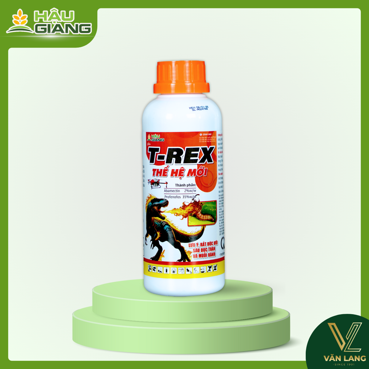 HẬU GIANG - Thuốc trừ sâu T REX thế hệ mới 450ML