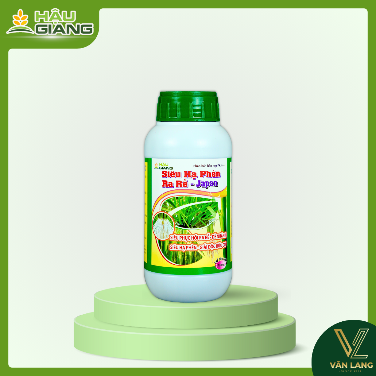 HẬU GIANG - Phân bón hỗn hợp PK SIÊU HẠ PHÈN RA RỄ JAPAN 500ML