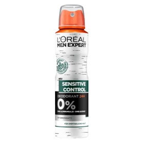 L'ORÉAL Men Expert - Xịt khử mùi cơ thể cho Nam giới da nhạy cảm, lọ 150 ml