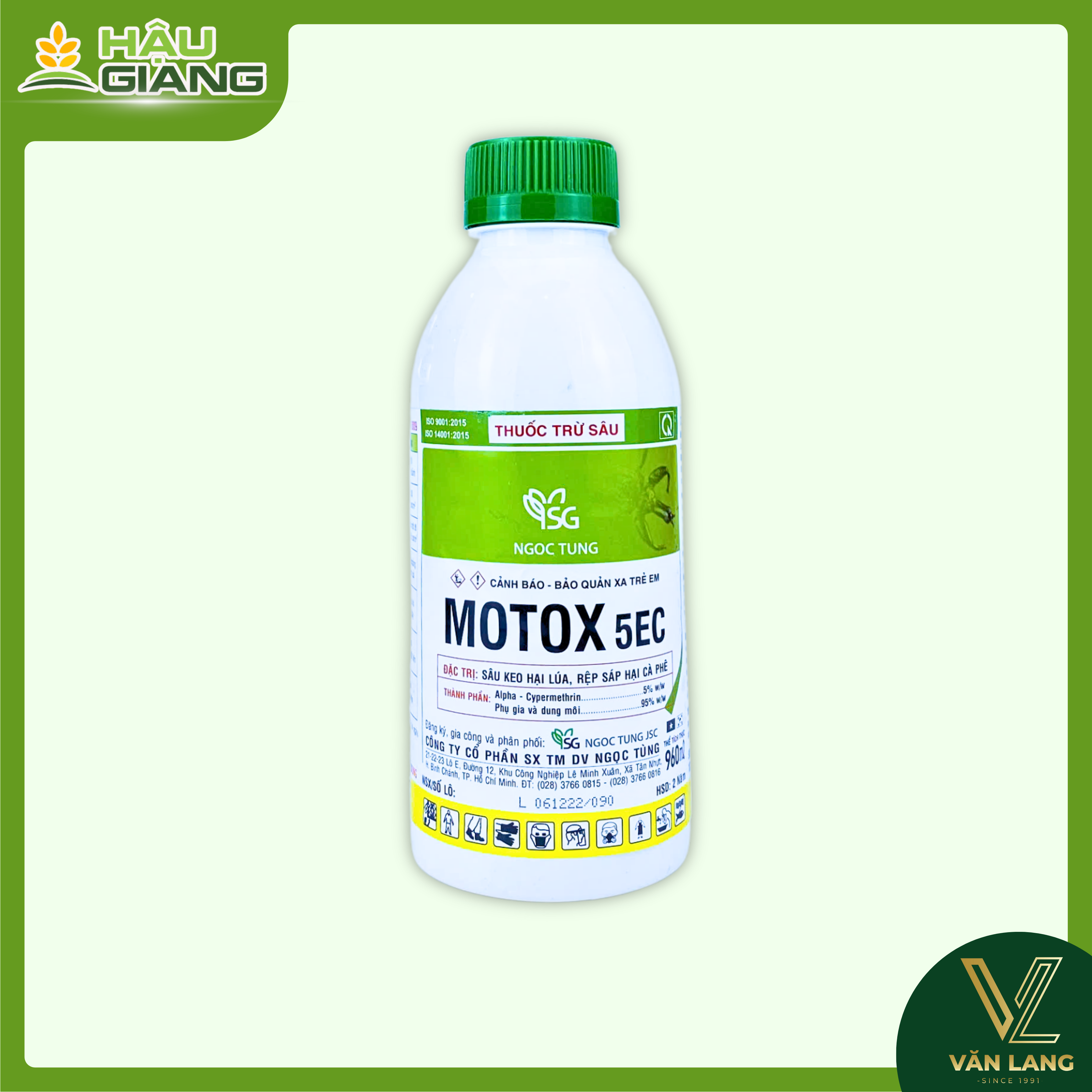 NGỌC TÙNG - Thuốc trừ sâu MOTOX 5EC 960ML
