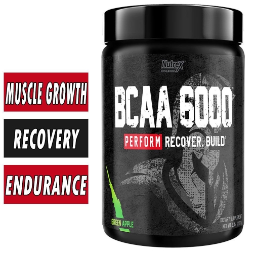 BCAA 6000 HỖ TRỢ PHỤC HỒI CƠ BẮP VÀ TĂNG TRƯỞNG