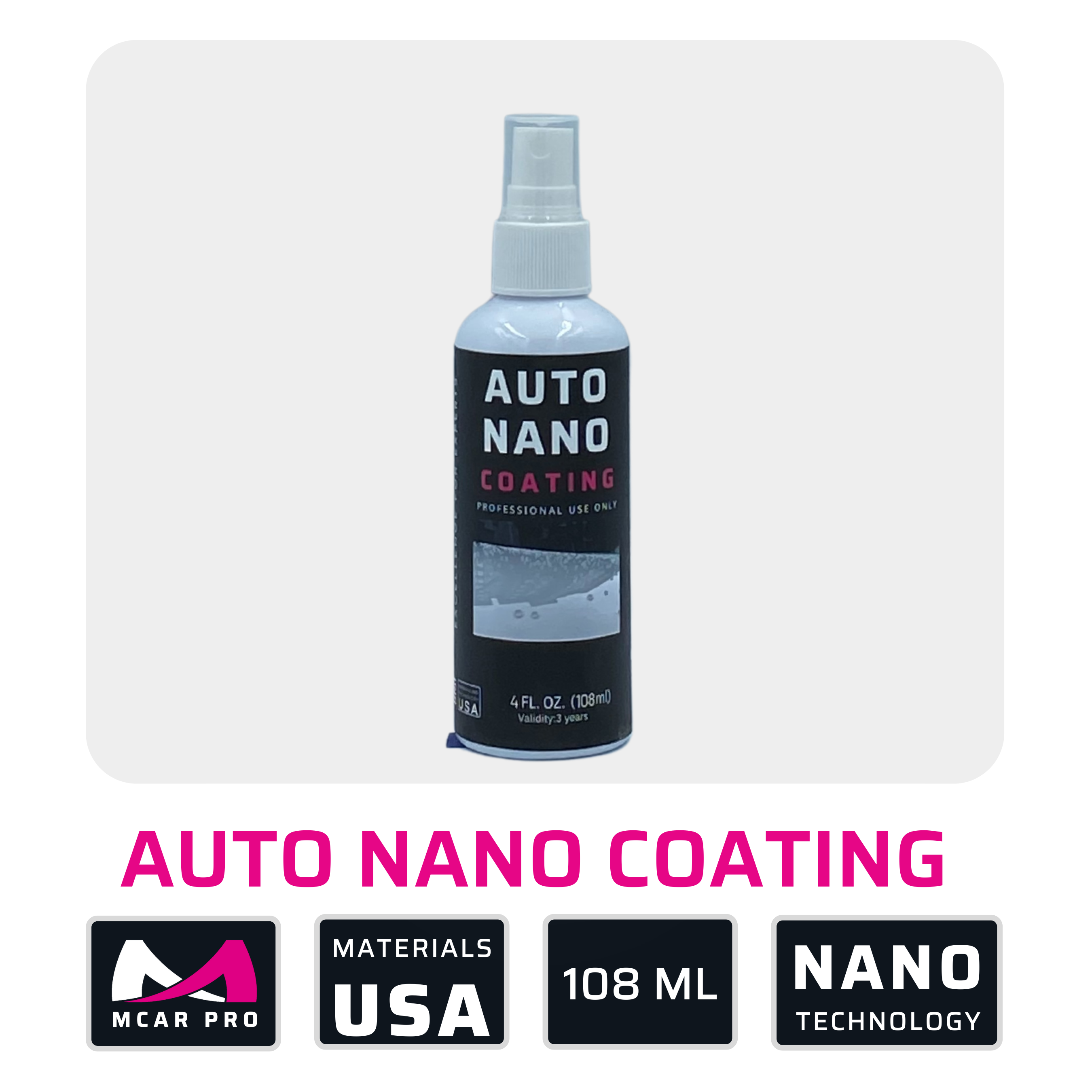 Auto Nano Coating - 108ml