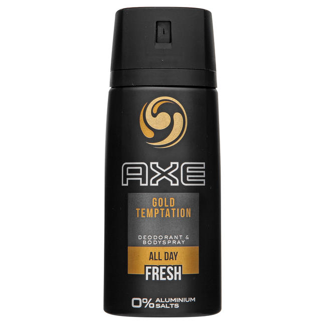 AXE Gold Temptation - Xịt khử mùi sang trọng Axe Bodyspray - lọ 150ml