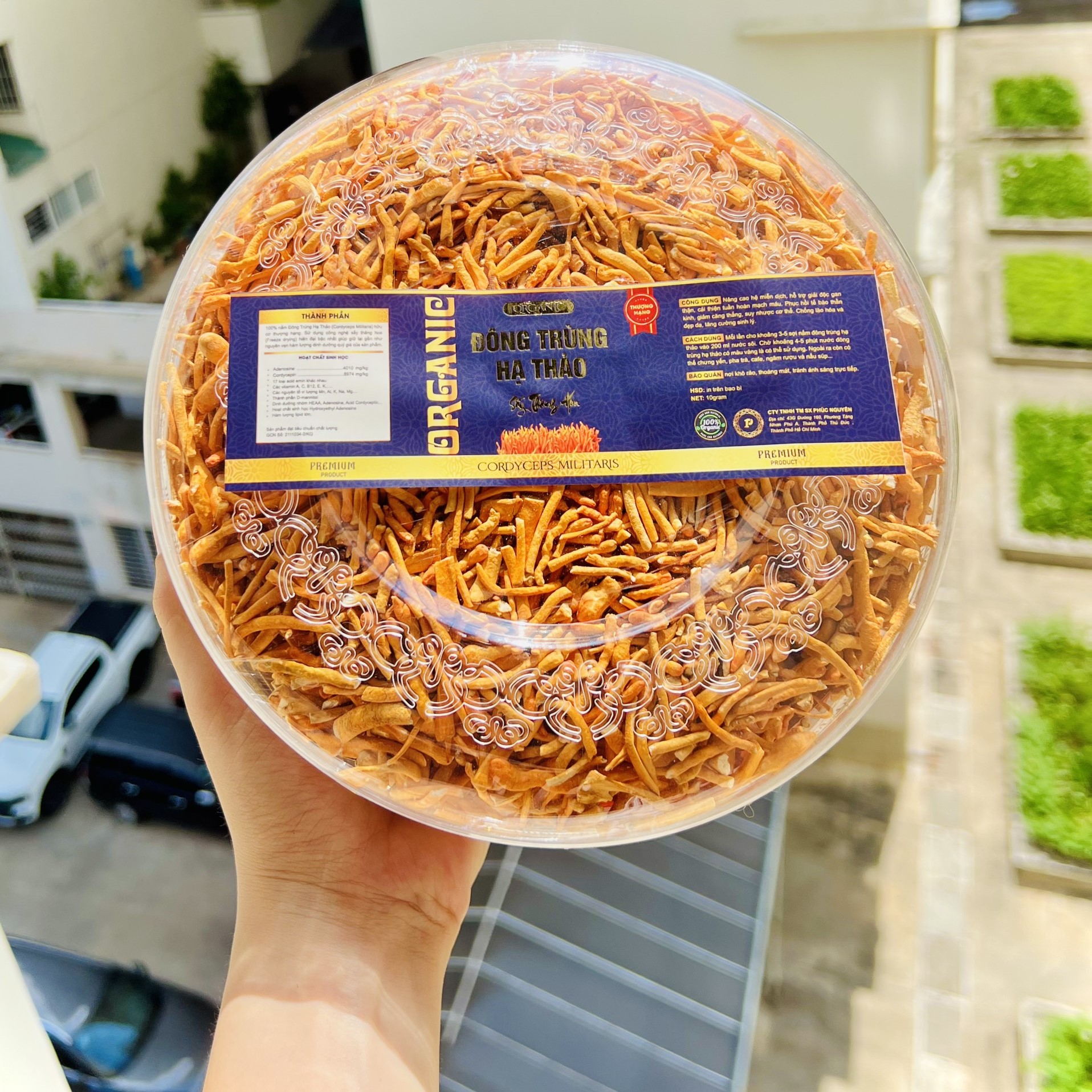 100gr ĐÔNG TRÙNG SỢI GÃY SẤY THĂNG HOA